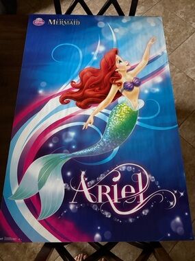 Disney 24 X 36 Ariel The Little Mermaid Poster